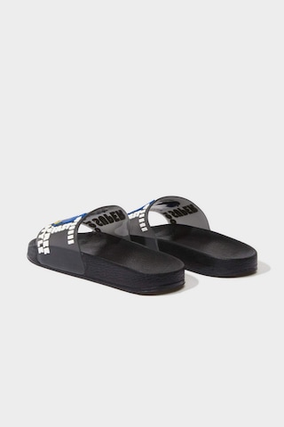 Defacto Erkek Çocuk Desenli Yüksek Taban Terlik F0035a825smbk23 Siyah