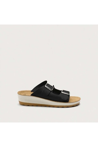6303-black Terlik Kadın 42 G64 2c Fly Flot Sandal Synthetıc Siyah