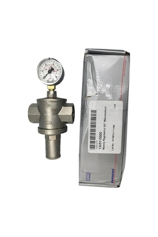 Pakkens Basınç Regülatörü Manometreli Dn 25 Pn 16 1"