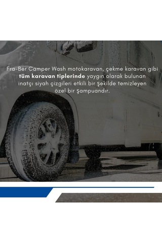 Fra-ber Camper Wash Karavan Şampuanı Siyah Leke Giderici Konsantr