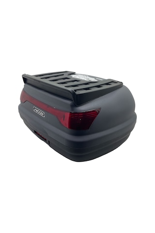 52 Litre Nardo Gri Topcase Sırt Dayamalı Üst Bagajlı