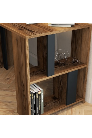 Variant Variant Lima Çalışma Masası - Ceviz / Antrasit Ceviz