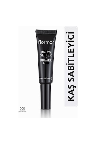 Flormar Brow Setter & Primer Kaş Sabitleyici Jel 000 (Transparan)