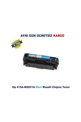Hp ColorLaserJetPro 415A|M479FDN|M479FDW 1SETÇipsiz Uyumlu Toner