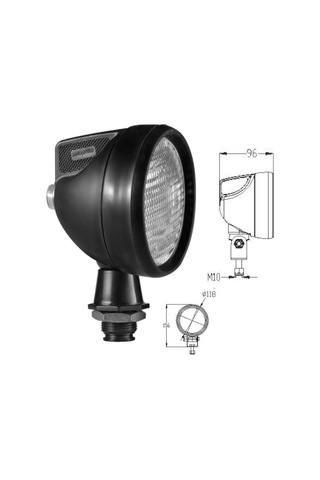 Kauçuk Çerçeveli Çalışma Lambası Altan Çıkışlı - 712112-a