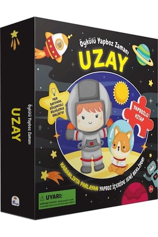 Öykülü Yapboz Zamanı - Uzay - Uapj-764609 Öykülü Yapboz Zamanı - Uzay - Uapj-764609
