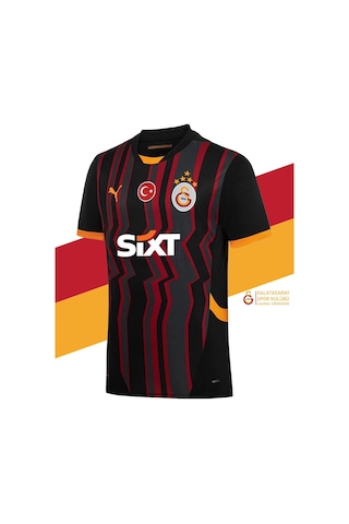 Gsstore Galatasaray Lisanslı Kişiye Özel 2024/25 Alternatif Siyah Forma Ahşap Kutulu Siyah - Beyaz - Kırmızı