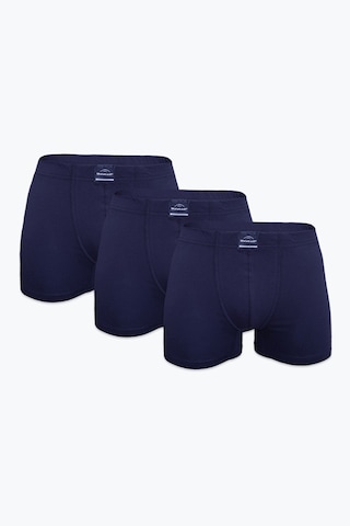 Malabadi Erkek 3'lü Lacivert Premium Collection Modal Boxer 3m251