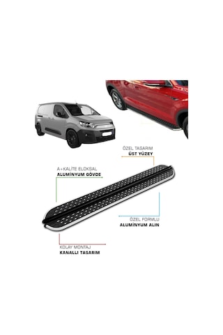 Fiat Doblo Uzun Şase Uyumlu 2023 2024 2025 2026 2027 Yan Basamak