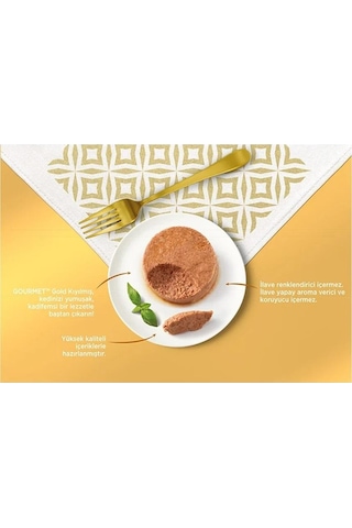 Gourmet Gold Box Kıyılmış Seri Kedi Yaş Maması 12 Adet X 85 Gr
