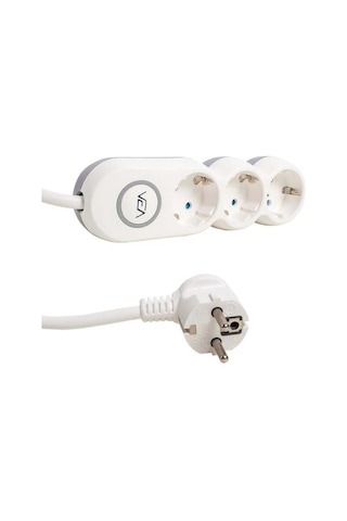 Vea Ve2s3s 3'lü Anahtarlı 1.5 Metre Çoklu Priz Diğer