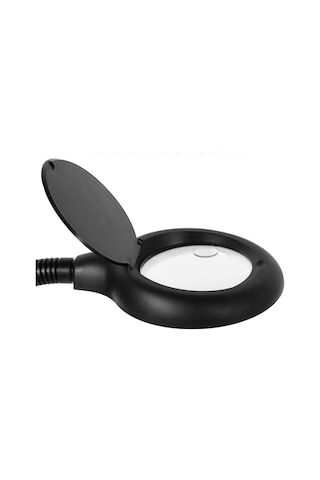 Esnek 5x /10x 40 Led Işıklı Büyüteç - Lamba Büyüteç Okuma - Çalışma Lehim Masa Lambası A808