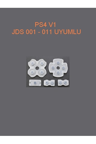 Ps4 V1 Jds 001 011 Kollar İle Uyumlu İç Lastik Takımı 1 Adet