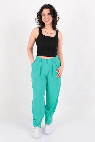 Puane 18160 Kadın Pantolon Ss 18160-66-R4996 Yeşil