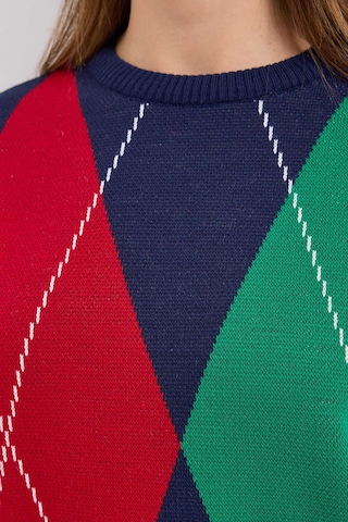 Gabria Baklava Desen Kazak Lacivert