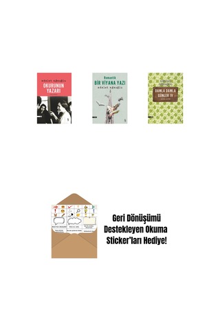 Okurunun Yazarı + Romantik Bir Viyana Yazı + Damla Damla Günler 4 + Okuma Sticker'ları
