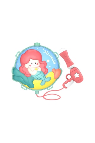 Sırt Çantalı Sırta Takılabilen Pompalı Su Tabancası 2000ml Kapasite - Çok Renkli