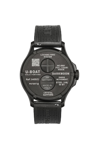 U-boat 8466/d Erkek Kol Saati Siyah