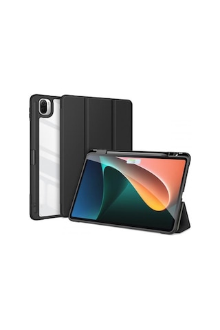 Coofbe Xiaomi Mi Pad 5 - 5 Pro Kılıf Kalem Yerli Bölmeli Xiaomi Mi Pad Tablet Kılıfı