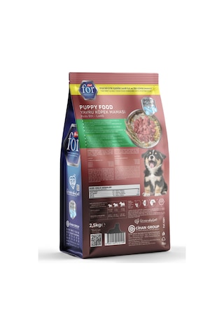 Kuzu Etli Yavru Köpek Maması - Postbiyotik İçerikli Sindirim Destekleyici - 2,5 Kg
