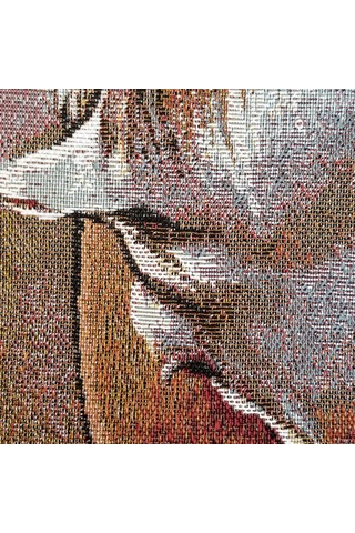 K32-Dokuma Goblen Kırlent Kılıfı