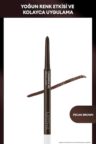 Missha Pürüzsüz Uygulanan Jel Dokuda Kalem Eyeliner Missha Longwear Gel