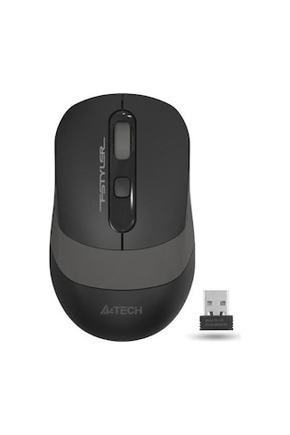 A4-tech Kablosuz Mouse Nano Siyah-gri Fg10s