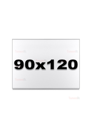 90X120 (Kaliteli) Akyazı Duvara Monte Laminat Beyaz Yazı Tahtası