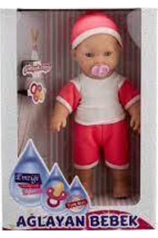 Ağlayan Emzikli Et Bebek 33 Cm