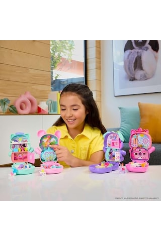 Kedicik Yelkende Mikro Oyun Seti Polly Pocket Kedicik Yelkende Mikro Oyun Seti, 1 Mikro Bebek Ve Evcil Kediler, Genel