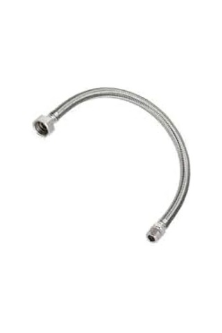Flex Hortum Bağlantı Elemanı, 3/8 X 3/8 Nipelli, 50 Cm
