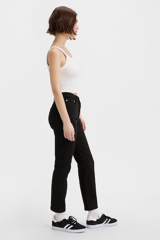 Levi'S Kadın Siyah 501 Crop Yüksek Bel Jean
