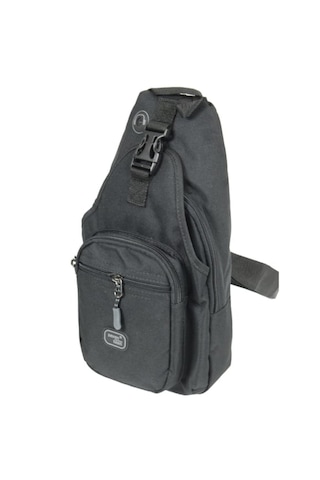 Ogdo - Tek Omuz Askılı Sırt - Göğüs Çantası - Body Bag - 2213 Siyah
