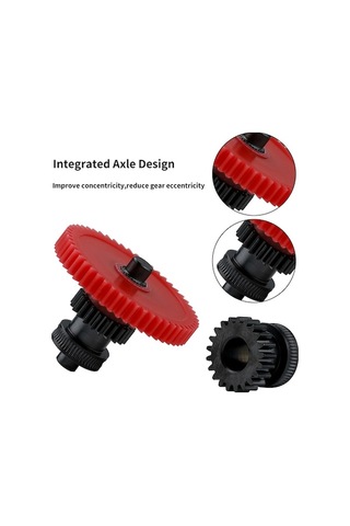 Fortunelane Neptune 4/pro/plus/max Uyumlu Sert Çelik Ekstruder Dişli Seti - Sabit Extrüzyon, Dayanıklı Ve Hassas