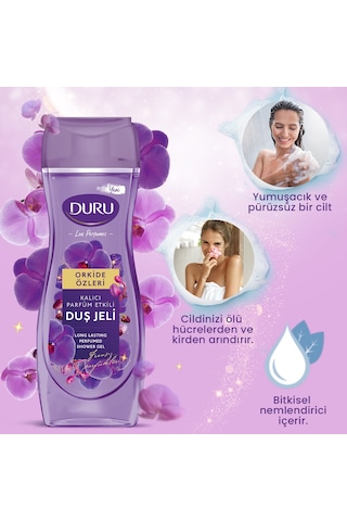 Duru Perfume Orkide Duş Jeli 3 x 450 ML