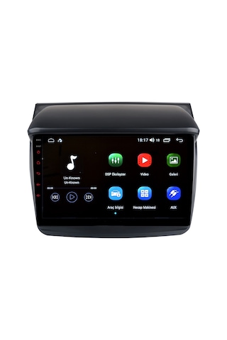 Otolas Mitsubishi L200 Android Multimedya Navigasyon Oto Teyp 4 Gb + 32 Gb 9"