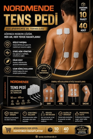 10 Paket 40 Adet Tens Pedi 5 5 Cm Kablolu Elektrot Ped Yumuşak Ve Esnek Medikal Ped