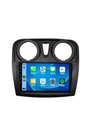 Aln Dacia Sandero 2013-2020 4gb Ram 32gb Hafıza 4 Çekirdek Carplay Android Multimedya 9"