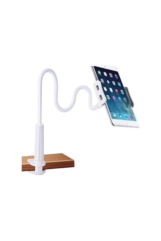 Yingfu 360 Dönme Tutucu, Tek Elle Ayarlı Kaz Boynu, Telefon Destekçi Diğer