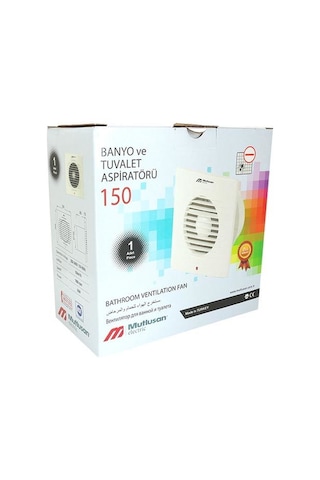 MUTLUSAN 150LİK BANYO TUVALET ASPİRATÖR (15CM)