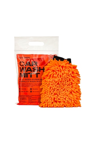 Nasiol Çift Taraflı Mikrofiber Süper Yumuşak Peluş Araç Yıkama Eldiveni Çiziksiz ve Detaylı Temizlik