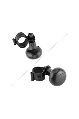 Kosona Siyah Plastik Metal Direksiyon Çubuğu Kolu - Evrensel Uyum, 360 Hızlı Kontrol, Kolay Montaj Sı-a0072