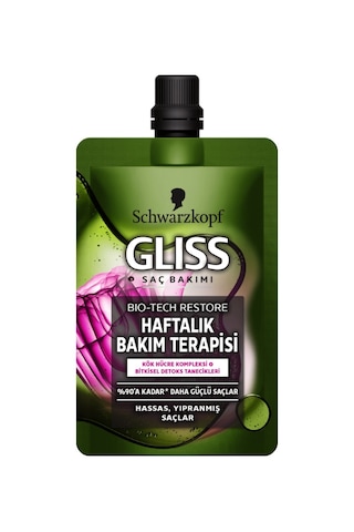 Schwarzkopf Gliss Bio Tech Haftalık Bakım Terapisi Saç Kremi 50 ML