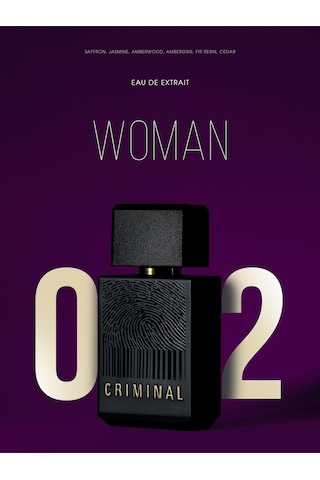Criminal Woman 02 Edp 50 ml Kadın Parfüm