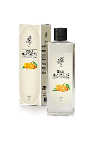 Rebul Mandarine Mandalina Kolonyası Cam Şişe 3 x 250 ML + 3 x 125 ML + Sprey Kolonya 3 x 50 ML