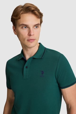 U.S. Polo Assn. U.s. Polo Assn. Erkek Koyu Yeşil Tişört Basic 50326975-vr079 Koyu Yesıl