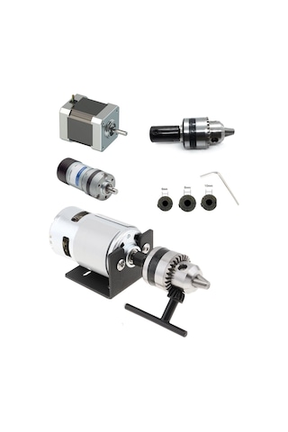 Motor için 3 Çeşit Kaplinli Metal Mandren 5 MM 8 MM 10 MM Motor Mili