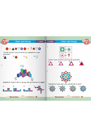 Bilsemde Başarı Kitabı 1-2-3. Seviye Set