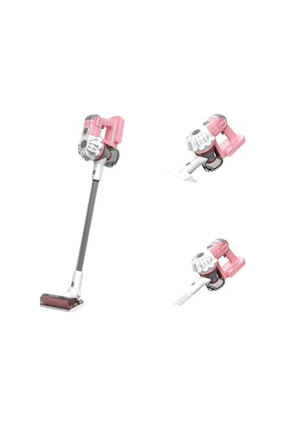 Dikey Elekt Süpürgesi Pembe