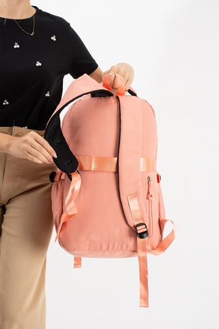 Ventis Qualty Okul Çantası Su Geçirmez Klinkır Kumaş Unisex Sırt Çantası Model 7c 12 Gri